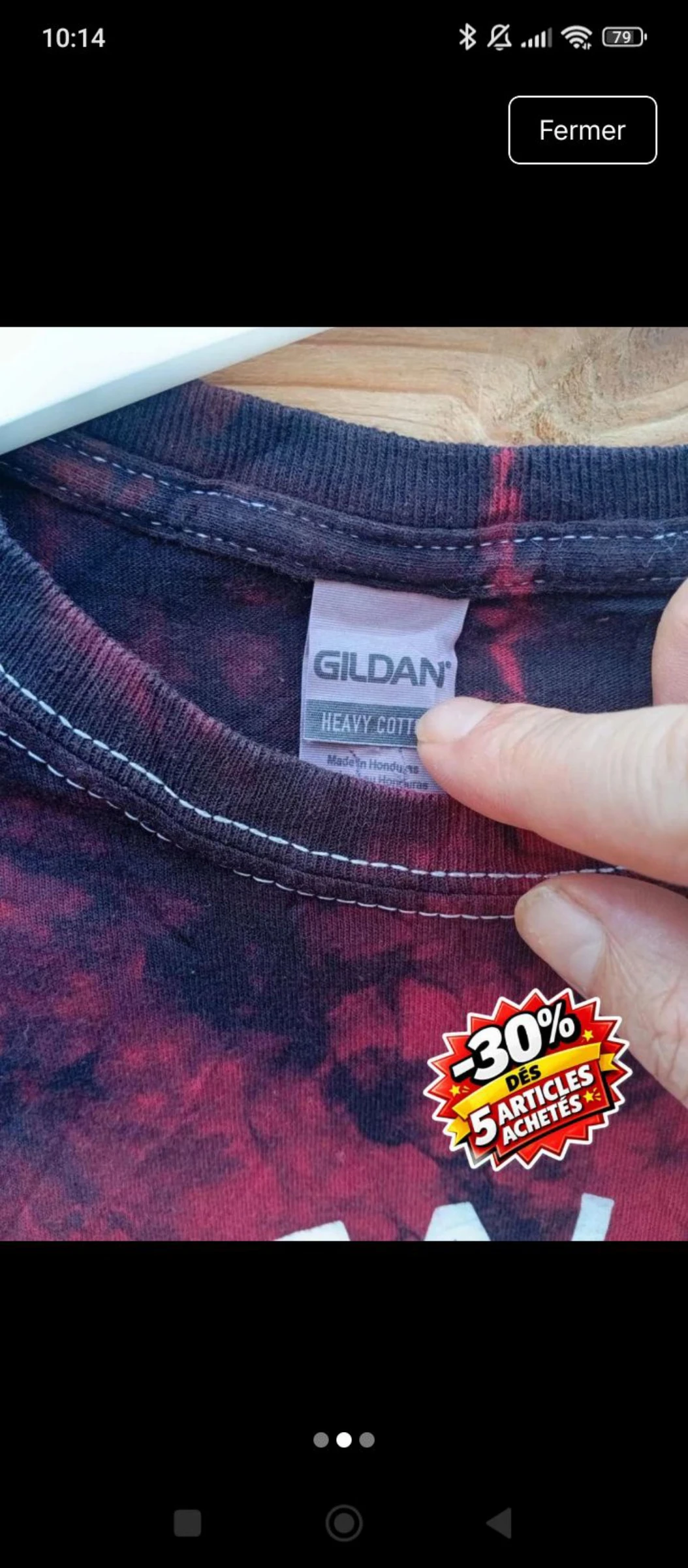 T-shirt tie and die – photo 2